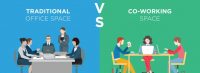 Coworking space vs traditional office space