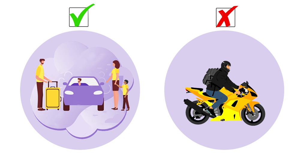 Choose Enclosed Transportation
Avoid using two-wheelers or other open vehicles. Instead, opt for cars, cabs, or the metro.