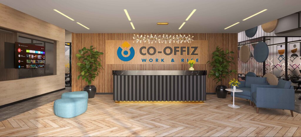 Co-offiz Noida Ground Floor Reception