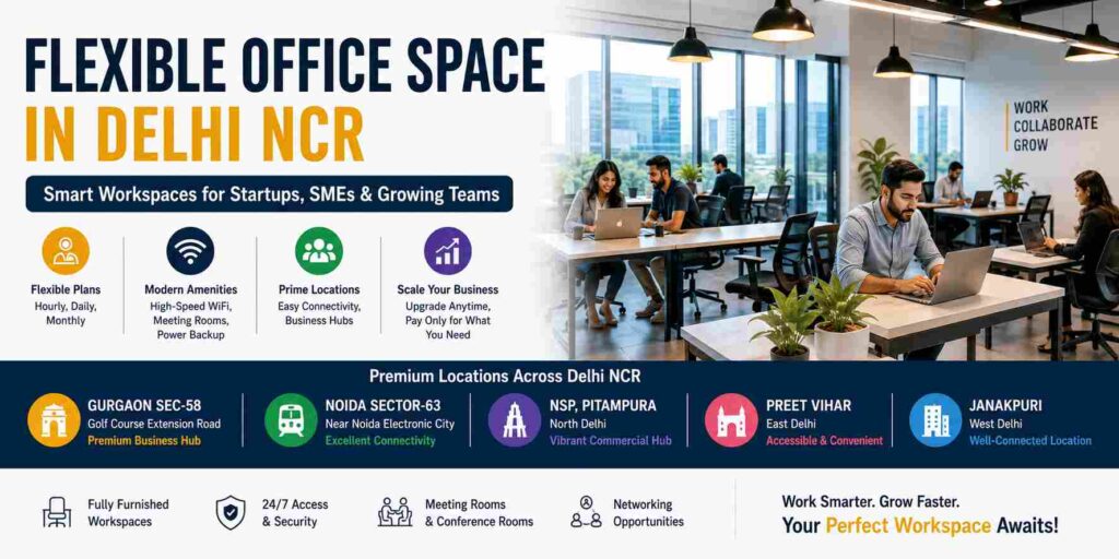 Flexible Office Space in Delhi NCR